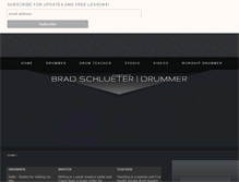 Tablet Screenshot of bradschlueter.com